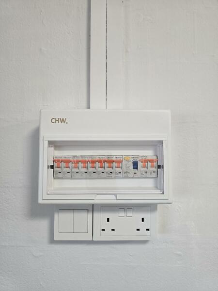 New electrical wirings & DB