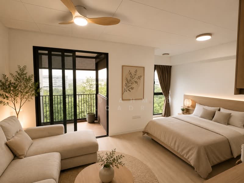 Treasure at Tampines, 57 Tampines Lane, 1 Bedroom, 484 sqft, Condominium For Sale, by Syed Ahmad Alqadri, 60159565 - Bedroom - PropertyGuru.com.sg
