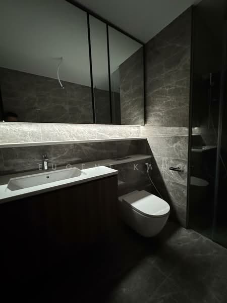 Lentor Modern, Lentor Central, 1 Bedroom, 527 sqft, Condominium For Sale, by Eugene Kang, 60159840 - Bathroom - PropertyGuru.com.sg