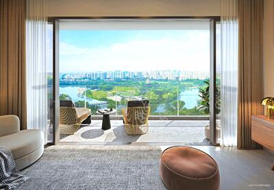 For Sale - C.H.E.A.P.E.S.T at Only $1,988psf! Brand New 4-Bedroom Dual-Key Condo Unit with Unblock Park View!