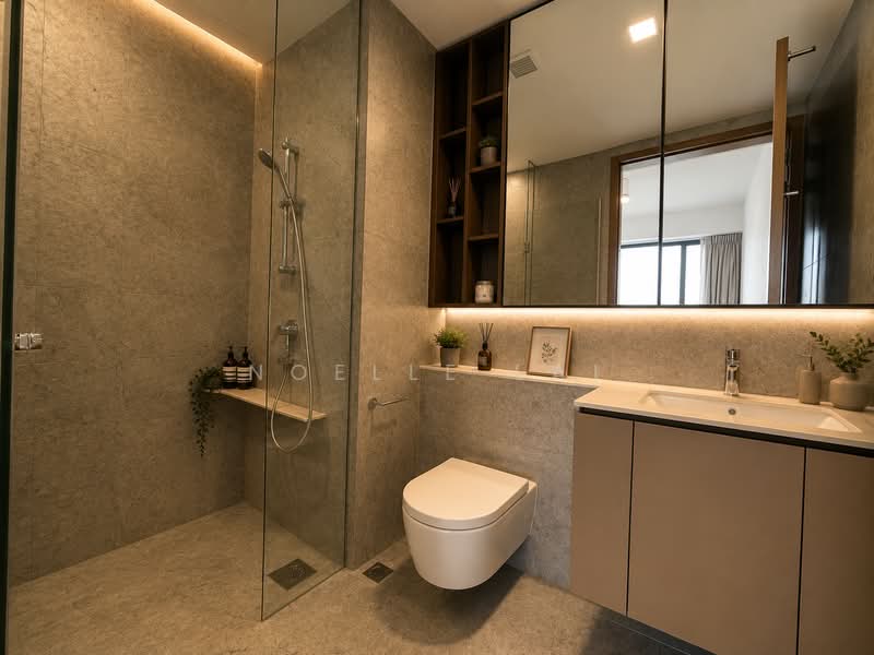 Verdale, 10 De Souza Avenue, 2 Bedrooms, 743 sqft, Condominium For Sale, by Noelle Lai, 60159877 - Bathroom - PropertyGuru.com.sg