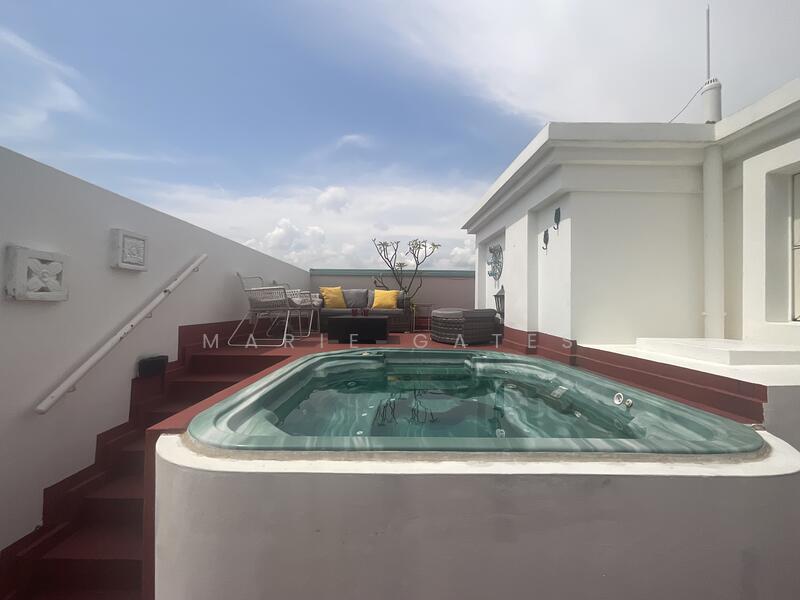Roof Terrace with jacuzzi