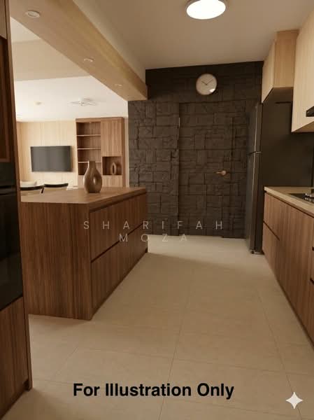 464A Bukit Batok West Avenue 8, 464A Bukit Batok West Avenue 8, 3 Bedrooms, 1,216 sqft, HDB Flat For Sale, by Sharifah Moza, 60160192 - Kitchen - PropertyGuru.com.sg
