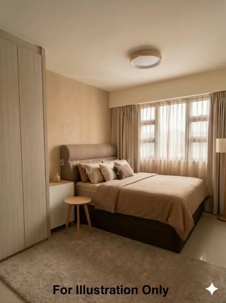464A Bukit Batok West Avenue 8, 464A Bukit Batok West Avenue 8, 3 Bedrooms, 1,216 sqft, HDB Flat For Sale, by Sharifah Moza, 60160192 - Master Bedroom - PropertyGuru.com.sg