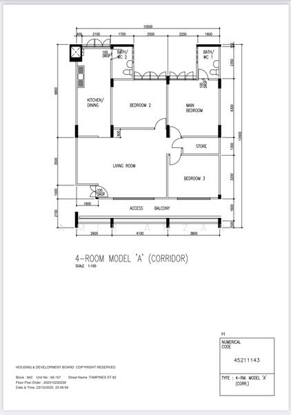 For Sale 842 Tampines Street 82