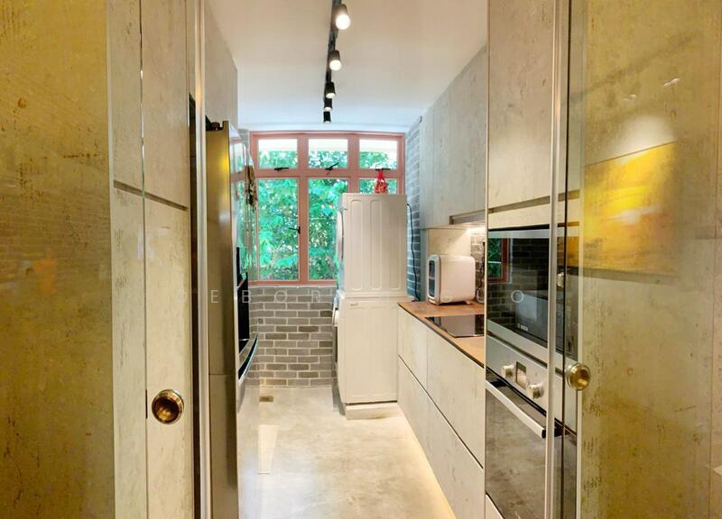 Enclosed Kitchen