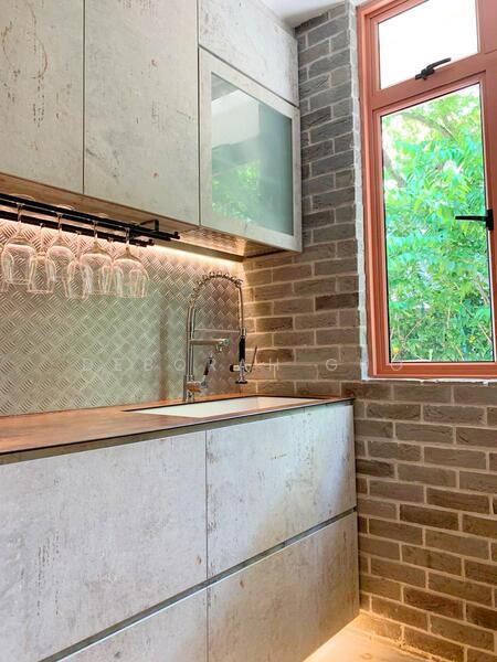Enclosed Kitchen