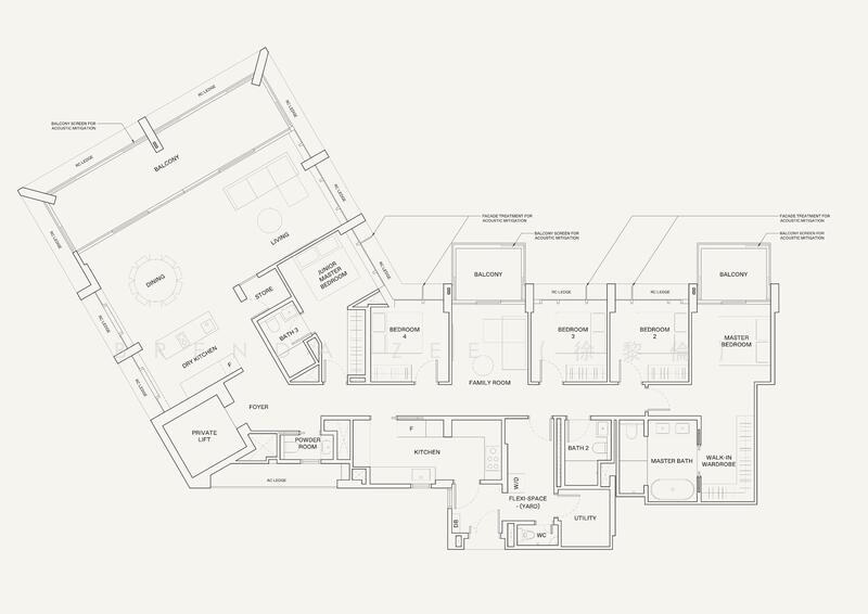 THE RESERVE RESIDENCES, Penthouse for Sale (photos are for illustration only)