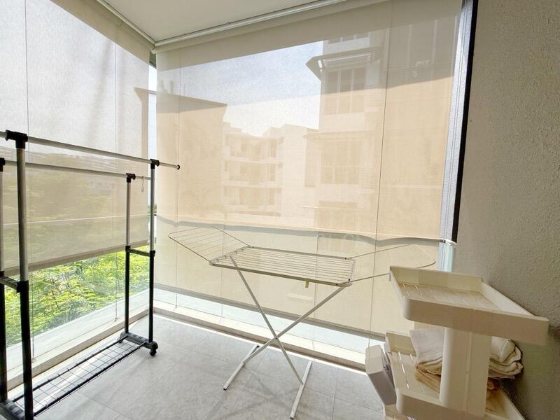 Private Balcony attached to Master Bedroom