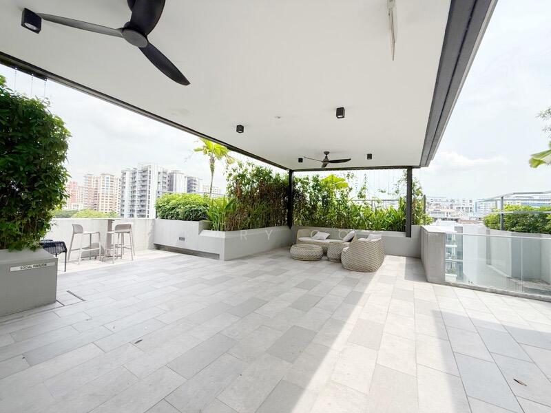 Social Pavillion at Roof Terrace