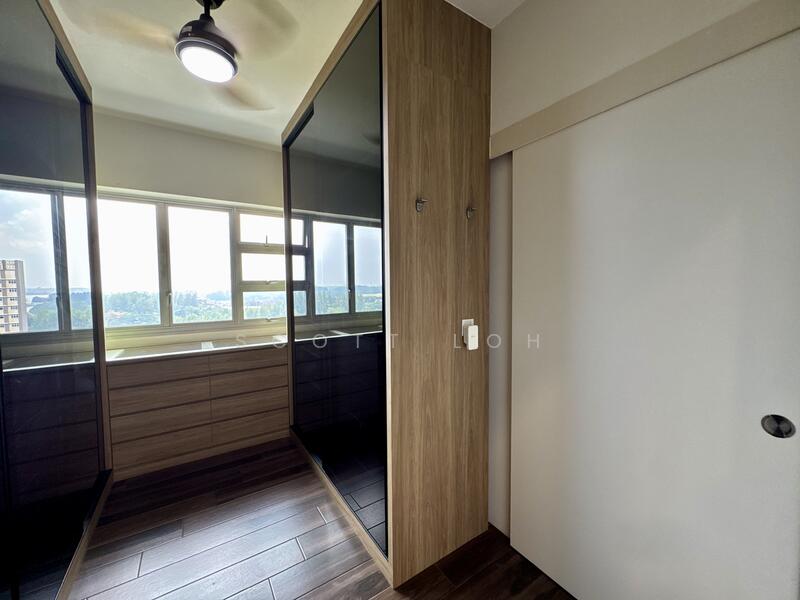 Common BR converted to Walk-In Wardrobe