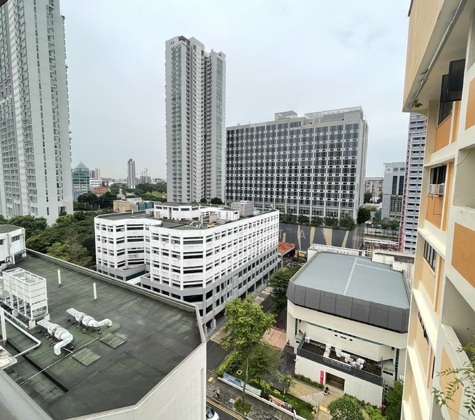 View from Lift Landing (Towards MRT)