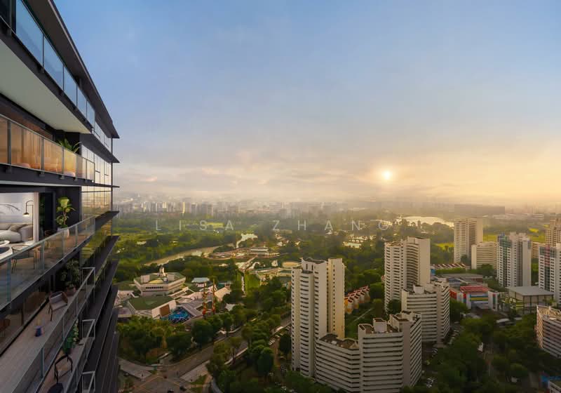 J'den, 2 Jurong East Central 1, 2 Bedrooms, 721 sqft, Condominium For Sale, by LISA ZHANG, 60162908 - Balcony - PropertyGuru.com.sg