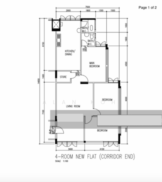 For Rent 565 Cheng San Place
