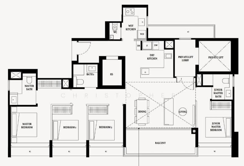 Arina East Residences, 6D Tanjong Rhu Road, East Coast / Marine Parade, 4 Bedrooms, 1,615 sqft, Condominium For Sale, by Christopher Go, 60163243 - PropertyGuru.com.sg