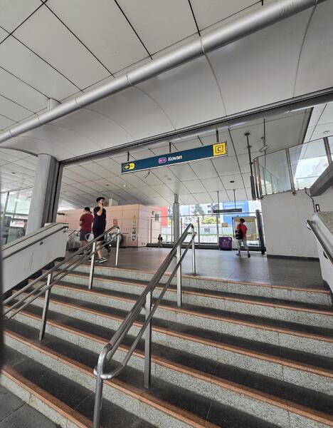 Less than 3 mins to Kovan MRT