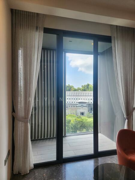 Living, Balcony looking towards Nassim