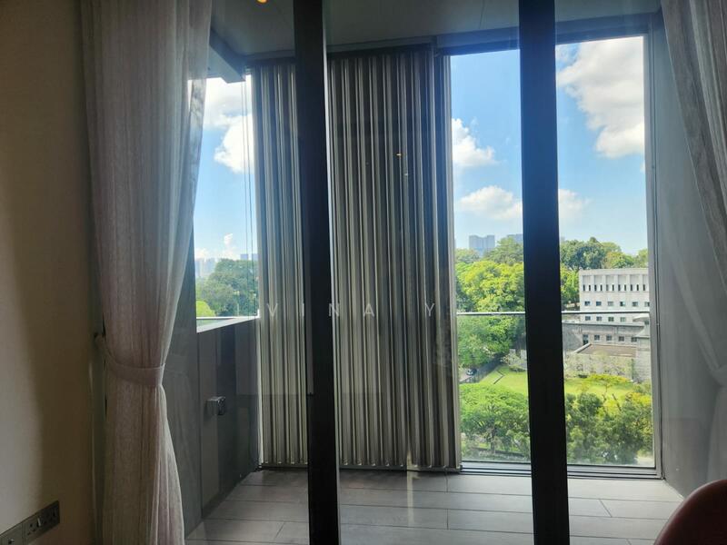 Balcony, greenery view
