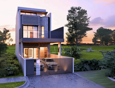 For Sale - D15, Brand New, Inter-Terrace, 2 Storey with Attic & Lift