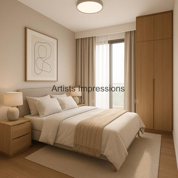 Master Bedroom (Artist Impression)