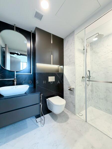 One Bernam, 1 Bernam Street, Chinatown / Tanjong Pagar, 1 Bedroom, 452 sqft, Condominium For Rent, by Joshua Soh, 60164034 - Bathroom - PropertyGuru.com.sg
