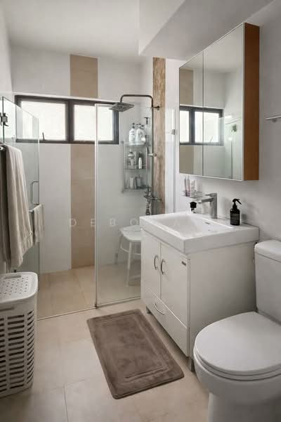 114 Lengkong Tiga, 114 Lengkong Tiga, 4 Bedrooms, 1,399 sqft, HDB Flat For Sale, by Deborah Ee, 60164237 - Master Toilet - PropertyGuru.com.sg