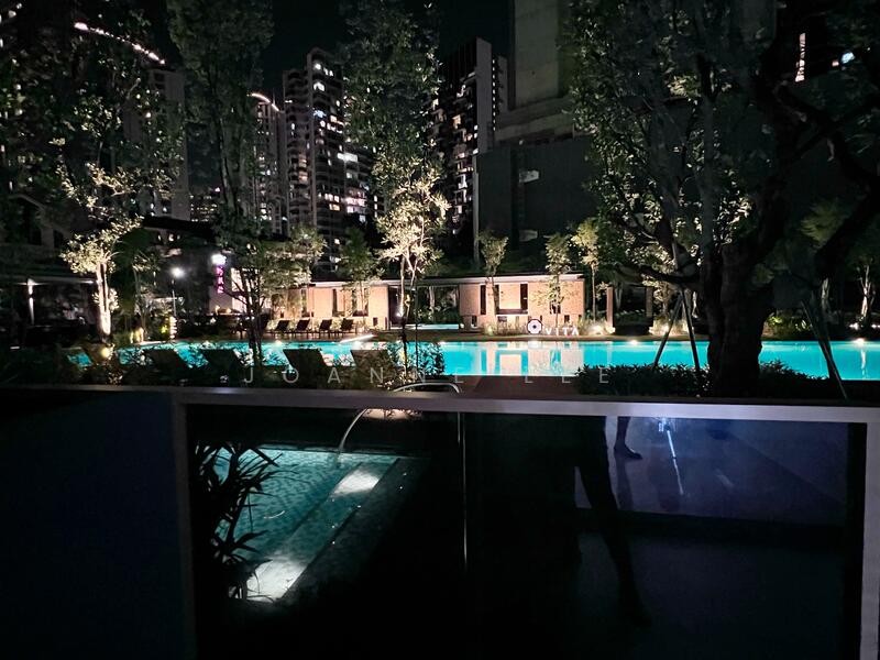 Night view from unit