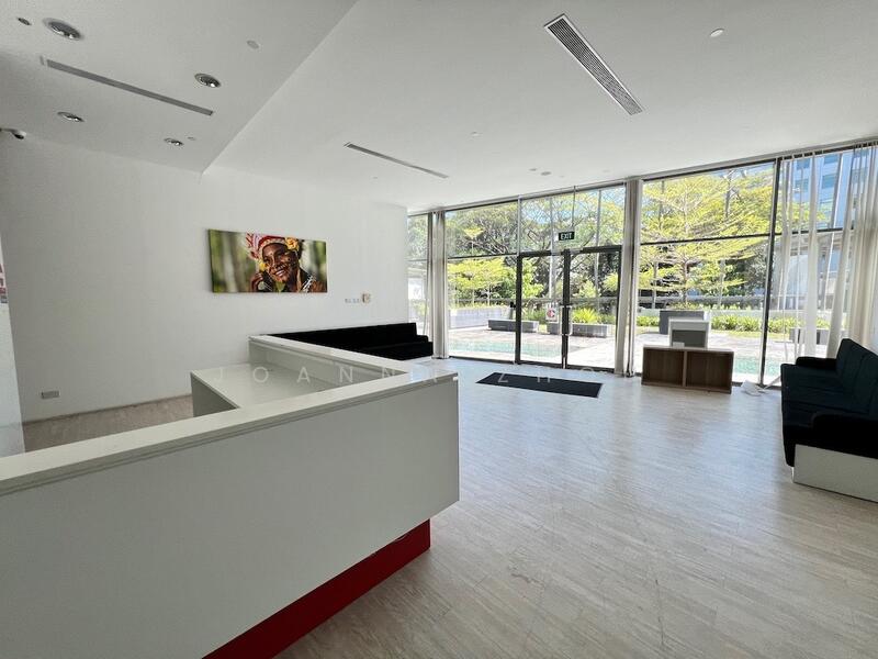 Grand Floor with Great Frontage and Visibility, Mins Walk from MRT Station, Fitted Unit at CBP, , 6,319 sqft, Light Industrial (B1) For Rent, by Joanna Zhou, 60165208 - Lobby - CommercialGuru.com.sg