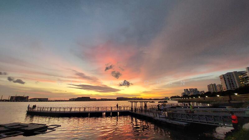 Sunset view @ Pandan Reservoir