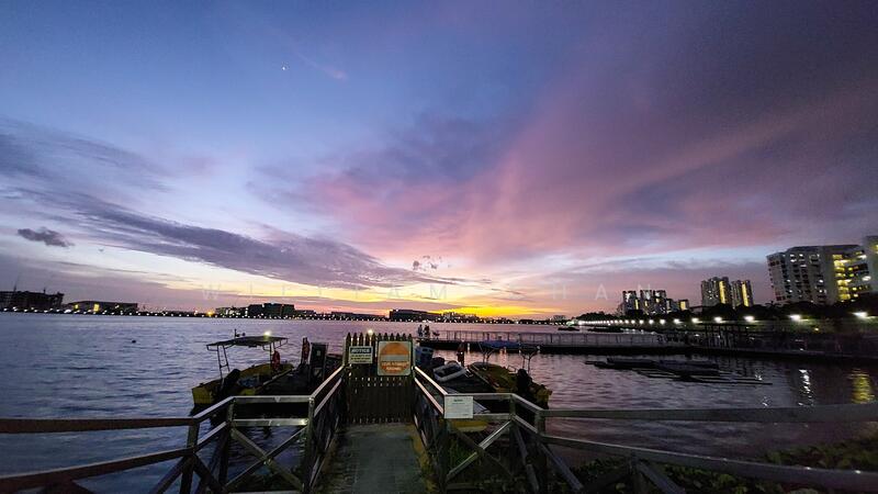 Sunset view @ Pandan Reservoir