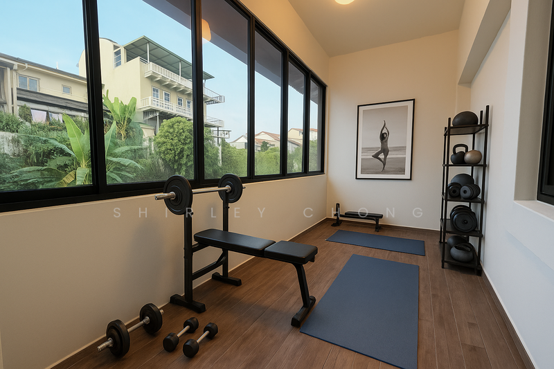 Enclosed Balcony —illustration purposes 