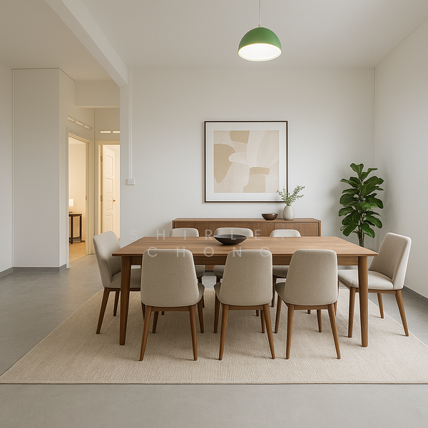 Dining room — illustration purposes 