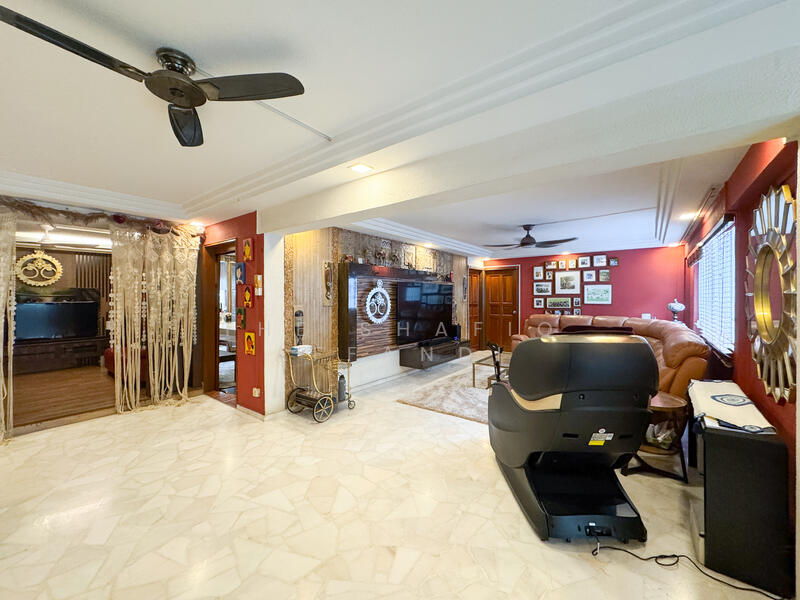 Hallway & Living Room