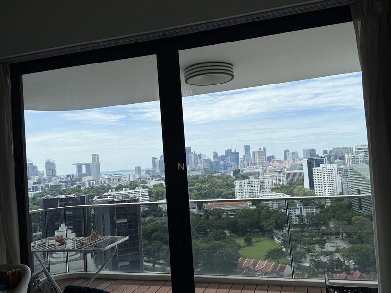 Actual view from living room & 2 bedrms