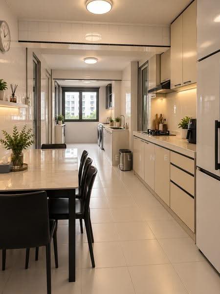 44 Telok Blangah Drive, 44 Telok Blangah Drive, Harbourfront / Telok Blangah, 2 Bedrooms, 700 sqft, HDB Flat For Sale, by Jacqueline Sng, 60166587 - Kitchen - PropertyGuru.com.sg