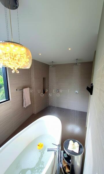 Master Bathroom with Twin Showers