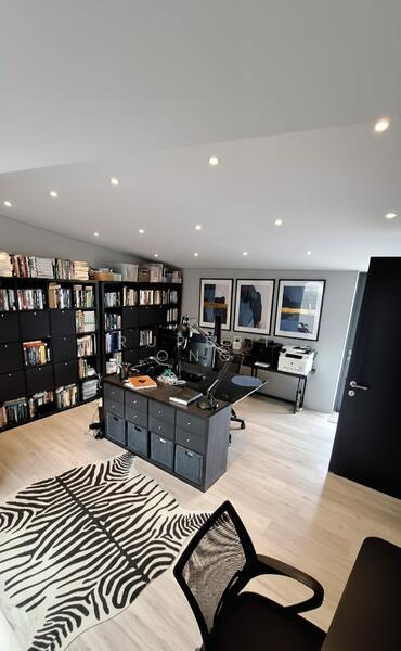 Attic Bedroom converted to Study