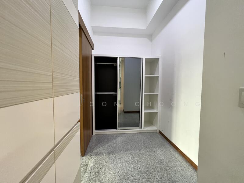 Study corner with wardrobe