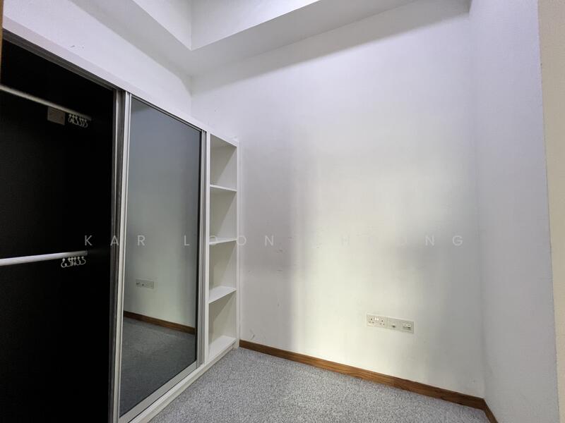 Study corner with wardrobe