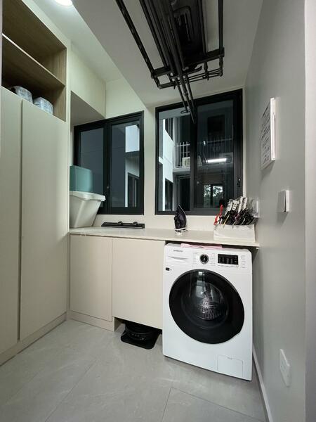 Utility Room and Service Yard