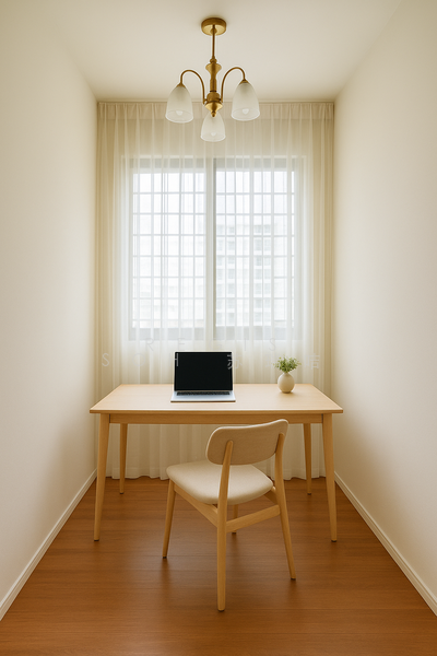 Study Room (Decluttered)