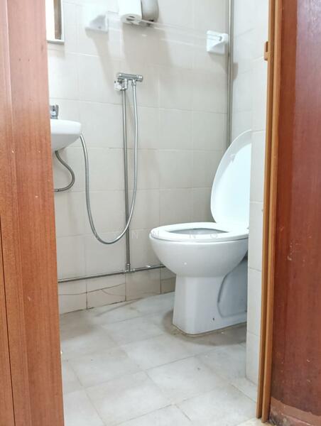Backyard / Helper's Bathroom