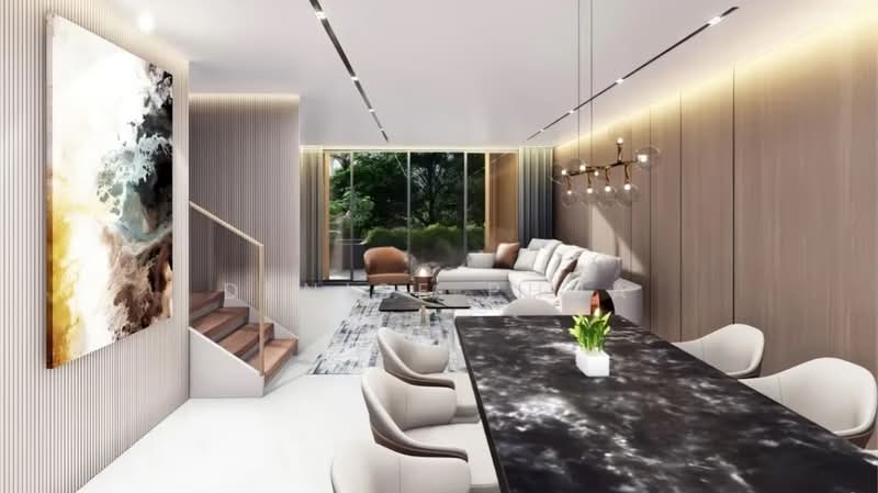 ⚡WONDR HOME⚡District 15 Frankel Estate A Pair of Freehold Brand New Semi-Detached $8.8Xm Only, Bowmont Gardens, East Coast / Marine Parade, 5 Bedrooms, 4,962 sqft, Semi-Detached House For Sale, by Denise Phua, 60167915 - Living Room - PropertyGuru.com.sg