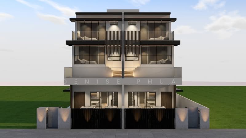 ⚡District 15⚡Frankel Estate Freehold Brand New Semi-Detached 6 Bedrooms Bowmont Gardens, Bowmont Gardens, 5 Bedrooms, 4,962 sqft, Semi-Detached House For Sale, by Denise Phua, 60167915 - Exterior - PropertyGuru.com.sg