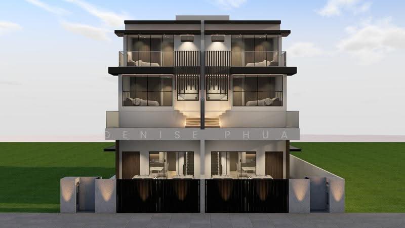 ⚡WONDR HOME⚡District 15 Frankel Estate A Pair of Freehold Brand New Semi-Detached $8.8Xm Only, Bowmont Gardens, East Coast / Marine Parade, 5 Bedrooms, 4,962 sqft, Semi-Detached House For Sale, by Denise Phua, 60167915 - Exterior - PropertyGuru.com.sg