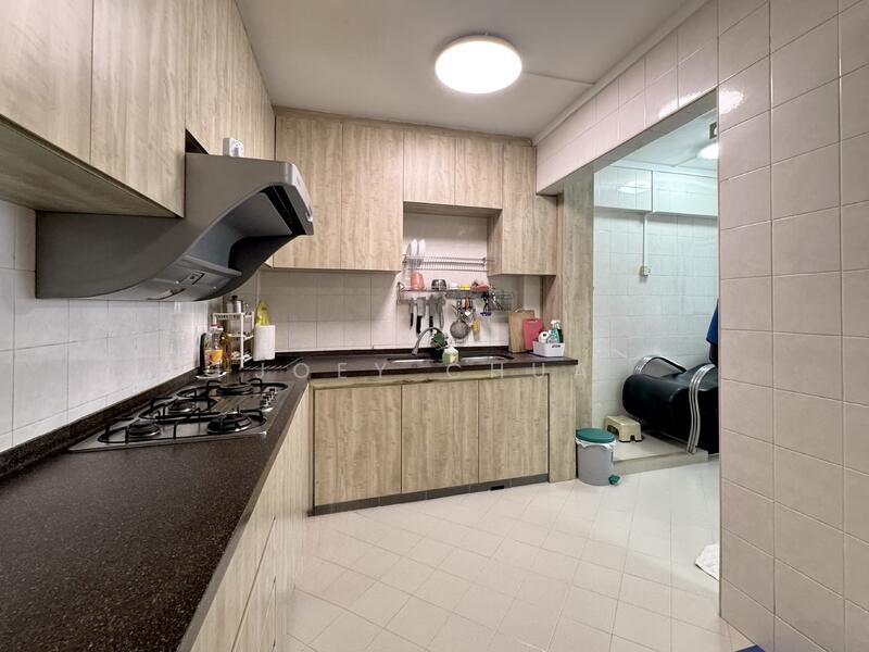 Kitchen with Yard
