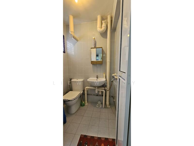 Attached bathroom