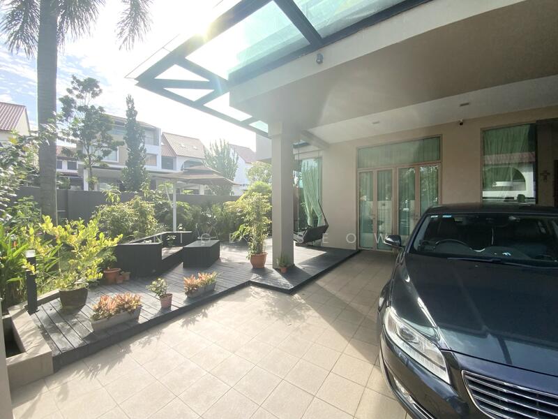 Corner Terrace @ Lentor Grove, Lentor Grove, 6 Bedrooms, 5,000 sqft, Corner Terrace For Sale, by Nigel Seow, 60168462 - Garden and Front Porch - PropertyGuru.com.sg