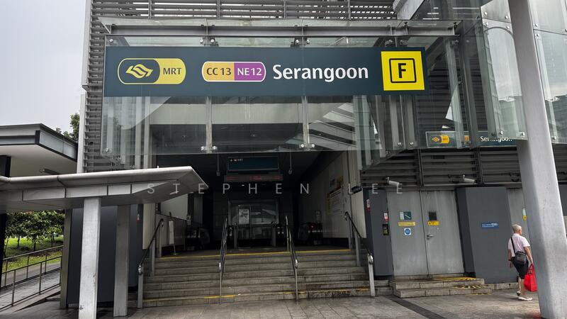 MRT exitF only 280m from Blk242