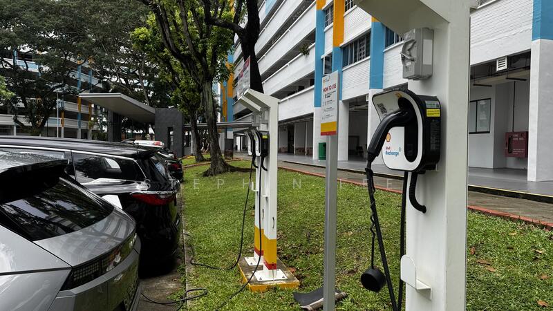 EV charger downstairs